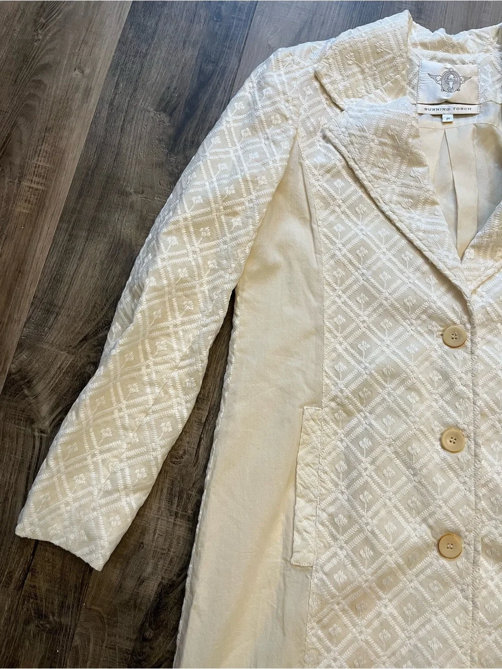Burning Torch womens jacket size Petite